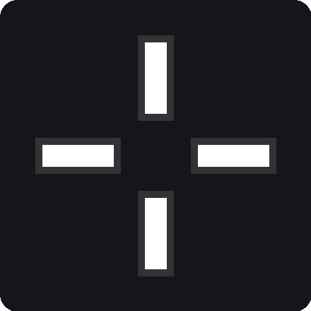 Corner Brackets reticle preview
