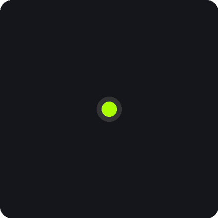 Lime Dot reticle preview